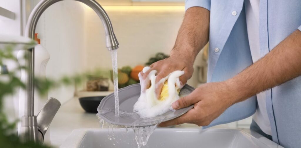 Dangerous Bacteria Lingers in Kitchen Dish Sponges